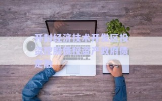 開封經濟技術開發區投資控股債權資產政府債定融