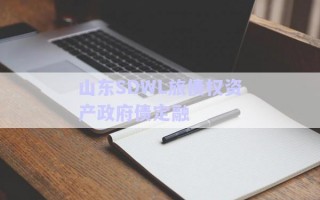 山東SDWL旅債權資產政府債定融
