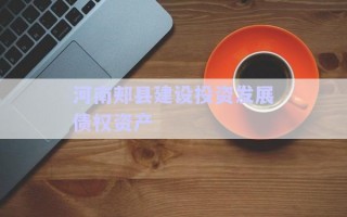 河南郟縣建設投資發展債權資產