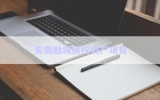 安徽融城債權資產項目
